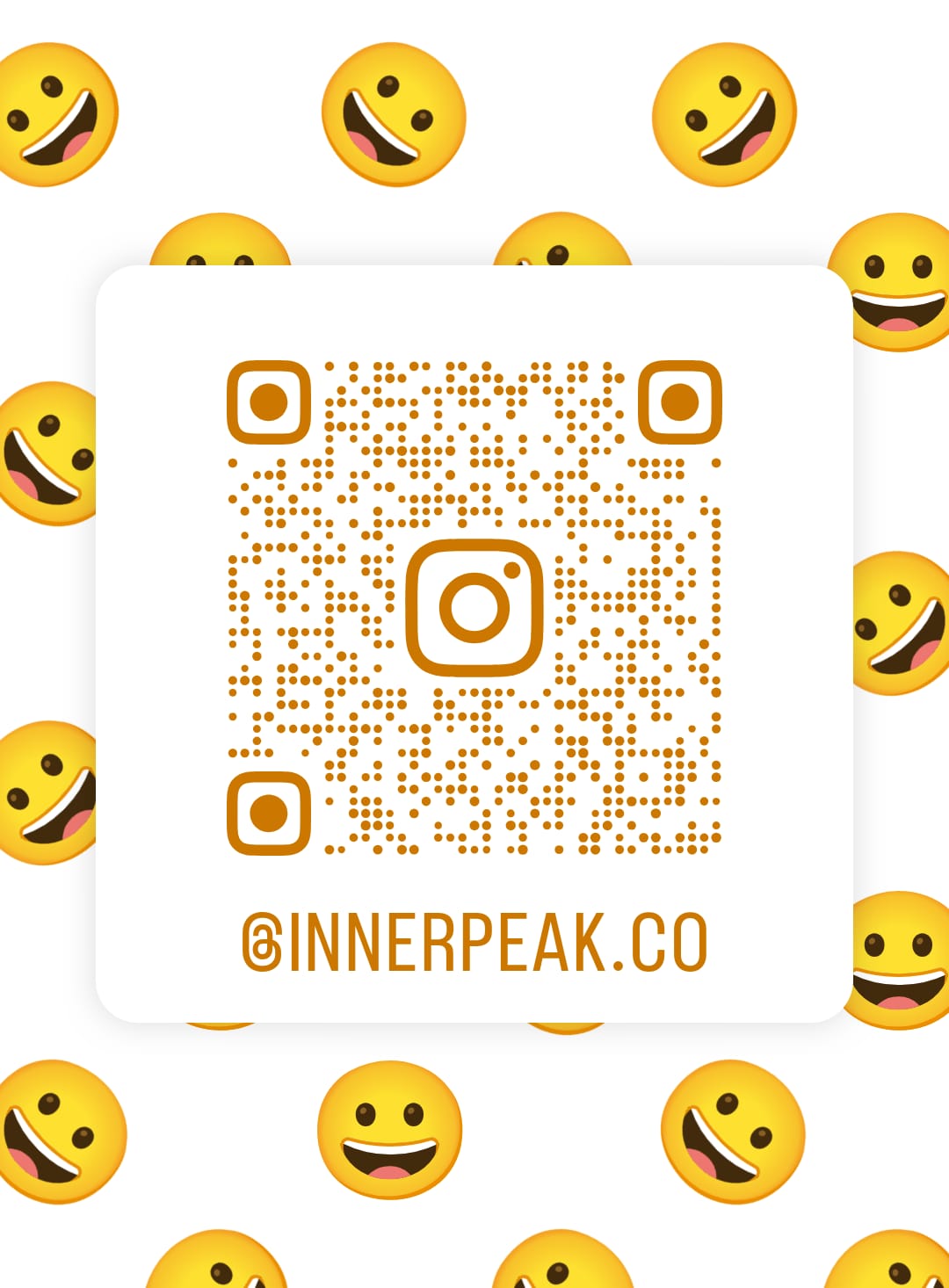 Instagram QR Code for @innerpeak.co